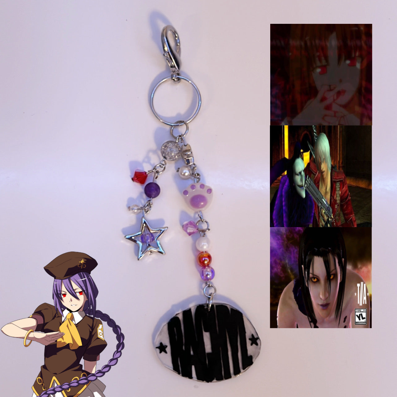 rachyl themed keychains!